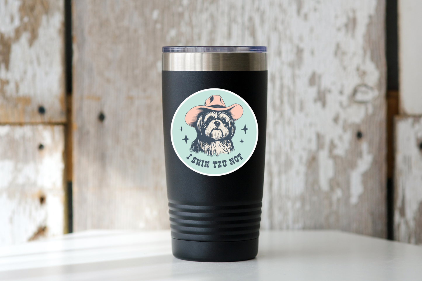 
                  
                    I Shih Tzu Not Sticker
                  
                