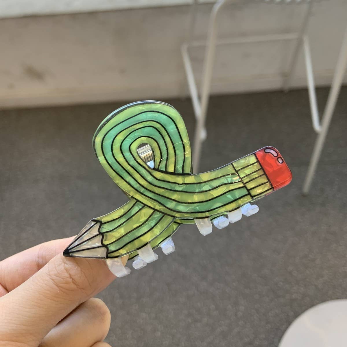
                  
                    Twisty Pencil Hair Claw
                  
                