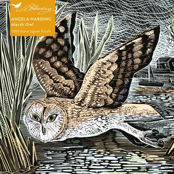 
                  
                    Angela Harding's Marsh Owl 1000 Piece Sustainable Puzzle
                  
                