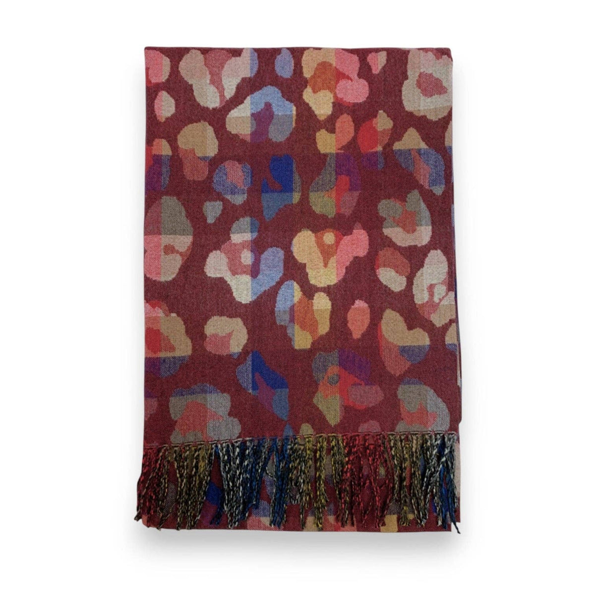 
                  
                    Colour Play Leopard Cashmere Blend Winter Scarf
                  
                