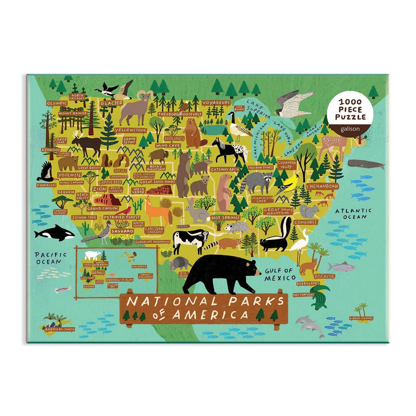 
                  
                    National Parks of America: 1000 Piece Puzzle
                  
                