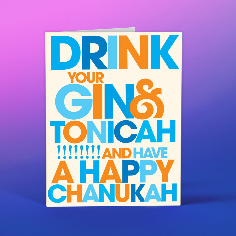 
                  
                    Gin + Tonicah Hanukkah - Holiday
                  
                