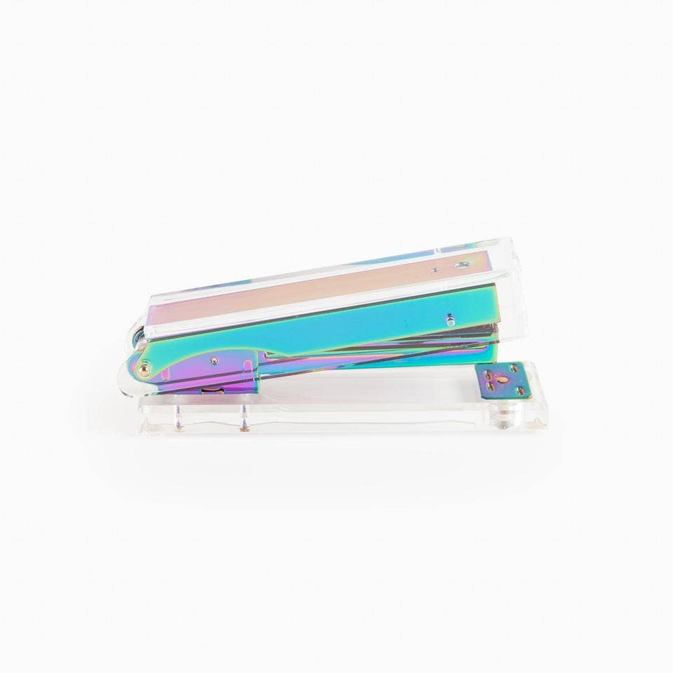 
                  
                    Acrylic Stapler in Iridescent
                  
                