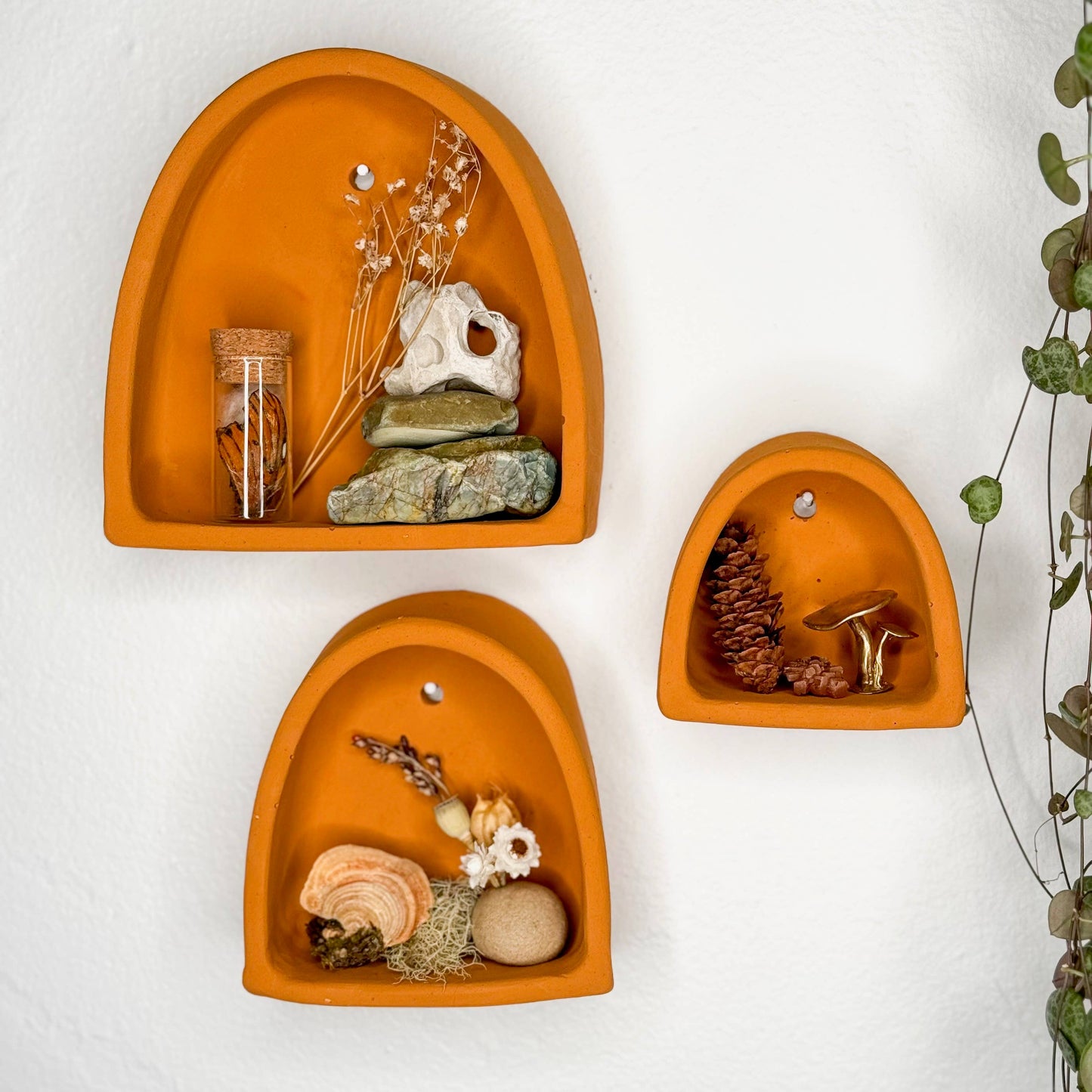 
                  
                    Hanging or Tabletop Arch Shelf Set
                  
                