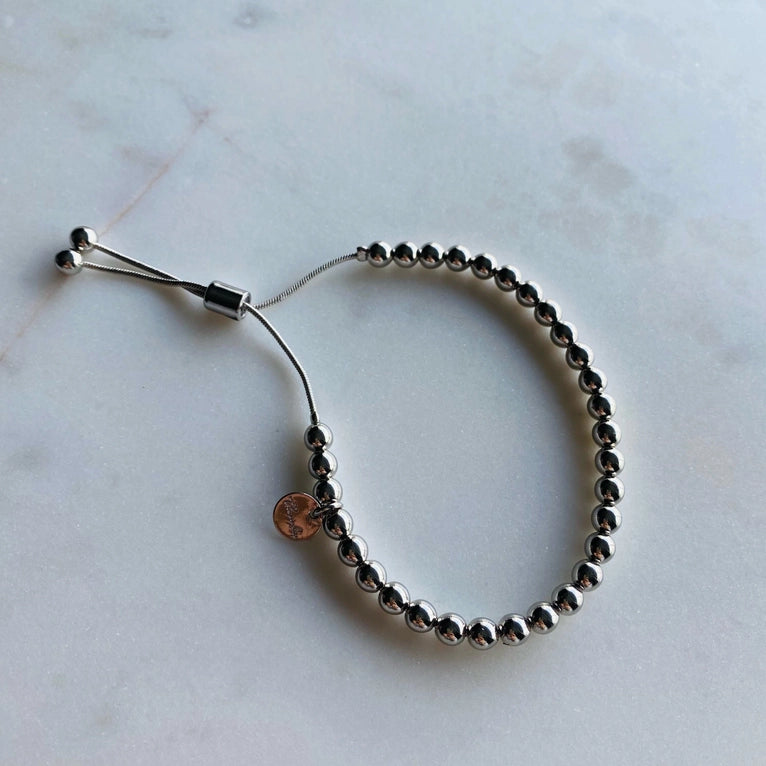 
                  
                    Silver Bolo Bracelet
                  
                