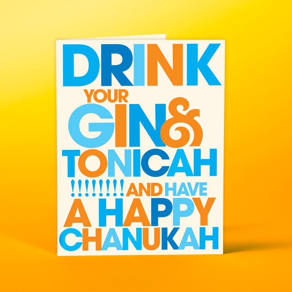 Gin + Tonicah Hanukkah - Holiday